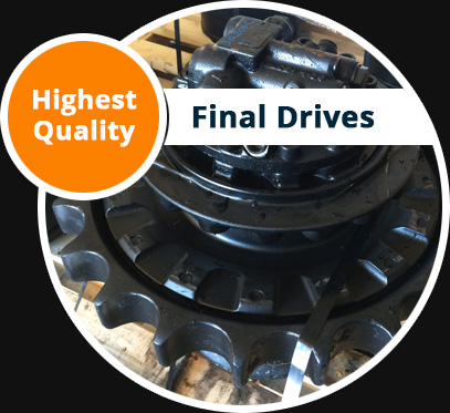 High quality used final drives.